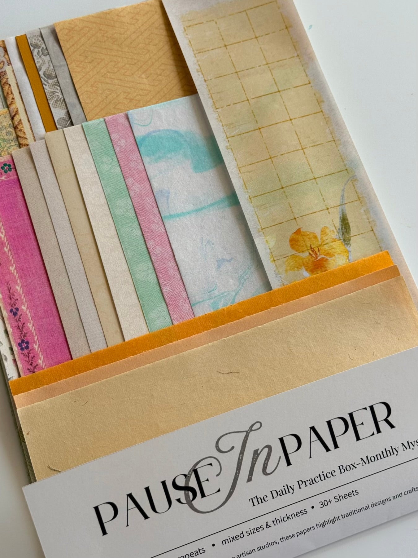 The Daily Practice Box: 30+ Sheets of Monthly Mystery Paper