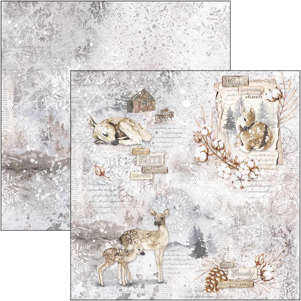 Cozy Moments Patterns Pad 12x12 - 12 Papers
