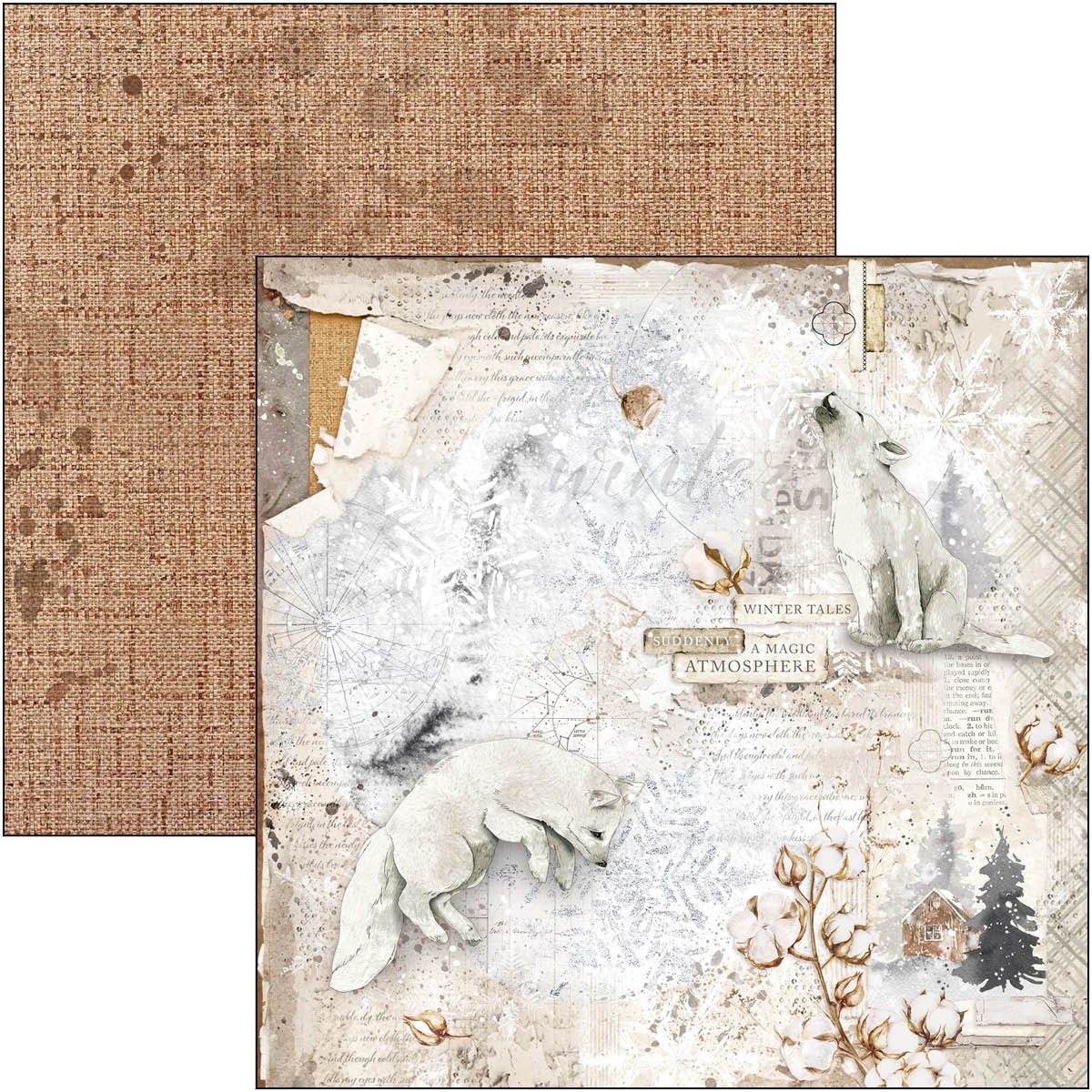 Cozy Moments Patterns Pad 12x12 - 12 Papers