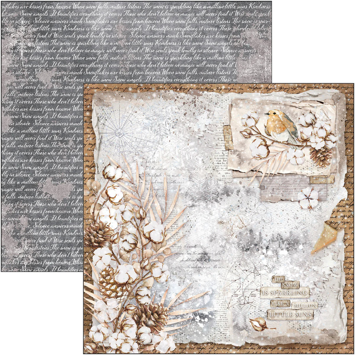 Cozy Moments Patterns Pad 12x12 - 12 Papers