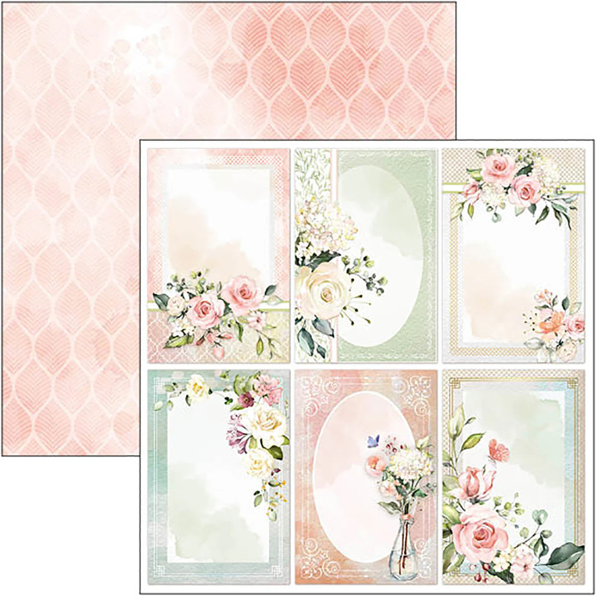 Blooming Patterns Pad 12x12 - 12 Papers