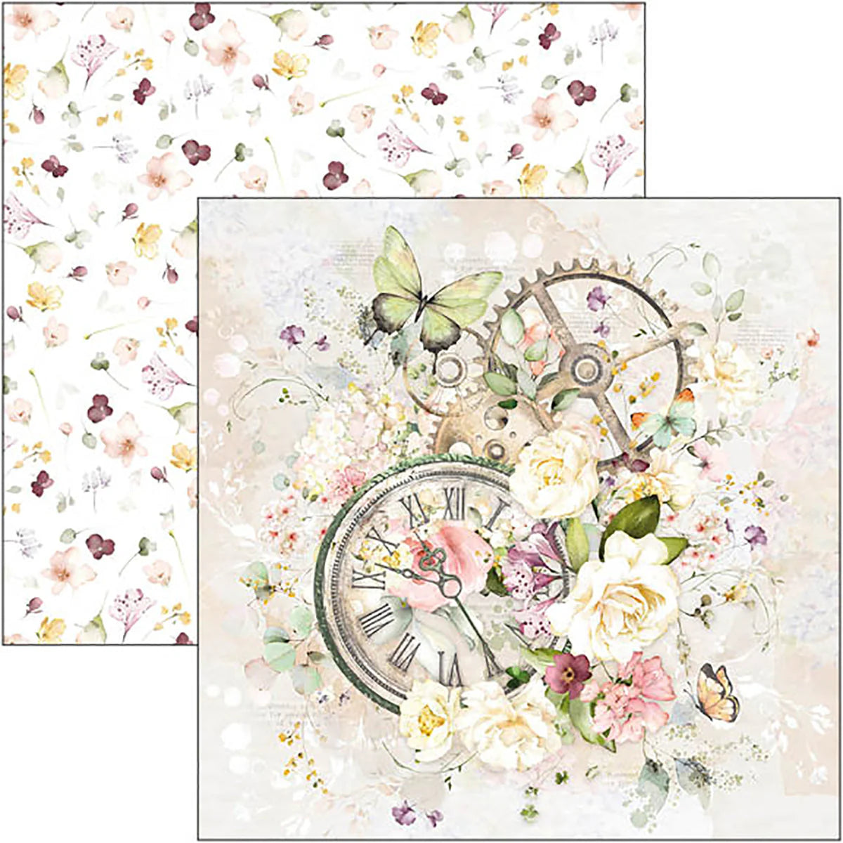 Blooming Patterns Pad 12x12 - 12 Papers
