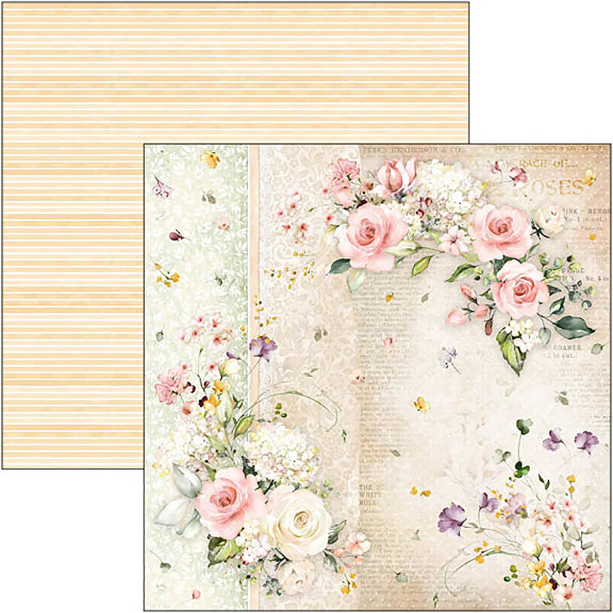 Blooming Patterns Pad 12x12 - 12 Papers