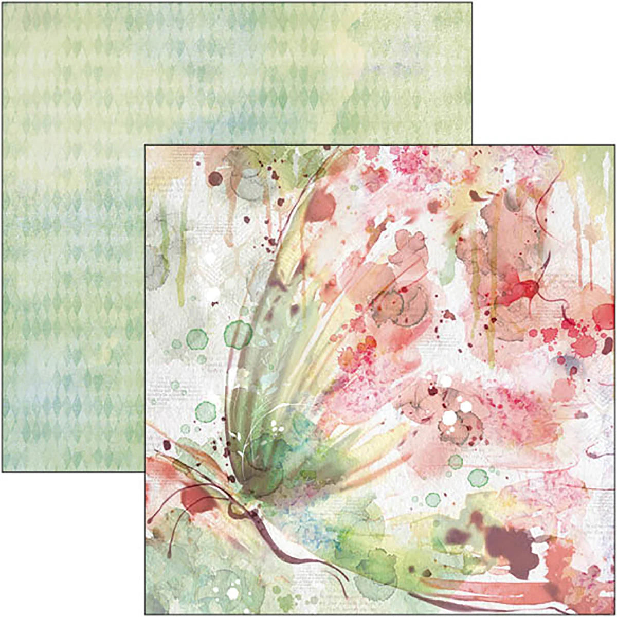 Blooming Patterns Pad 12x12 - 12 Papers
