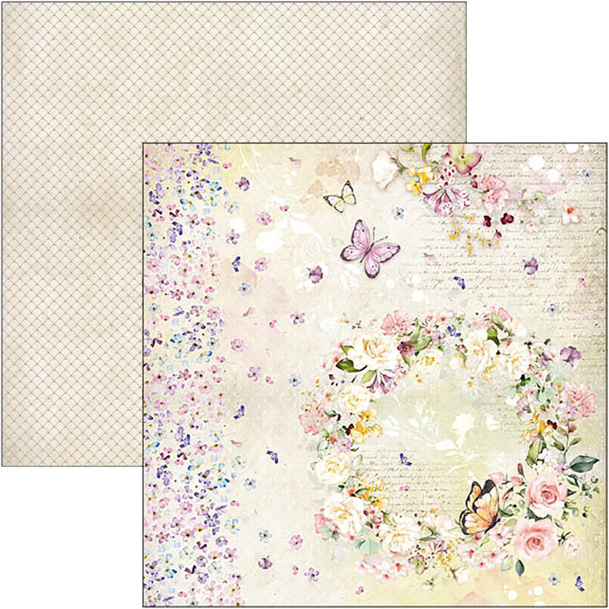 Blooming Patterns Pad 12x12 - 12 Papers