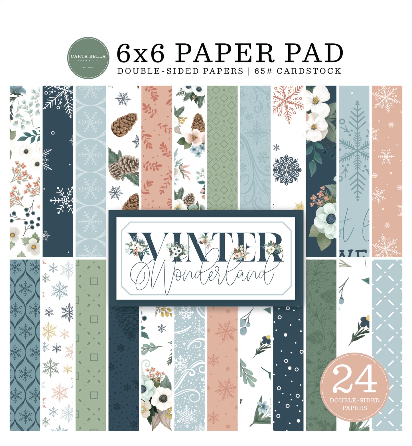 Winter Wonderland 6x6 Paper Pad
