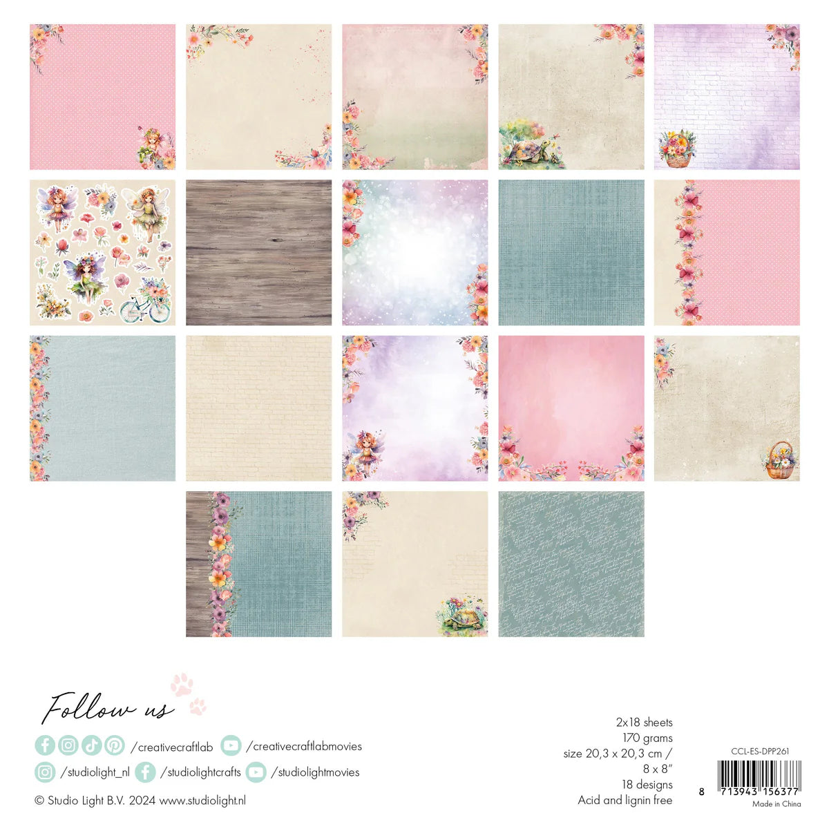 CCL 设计纸垫 Felicia - 8X8