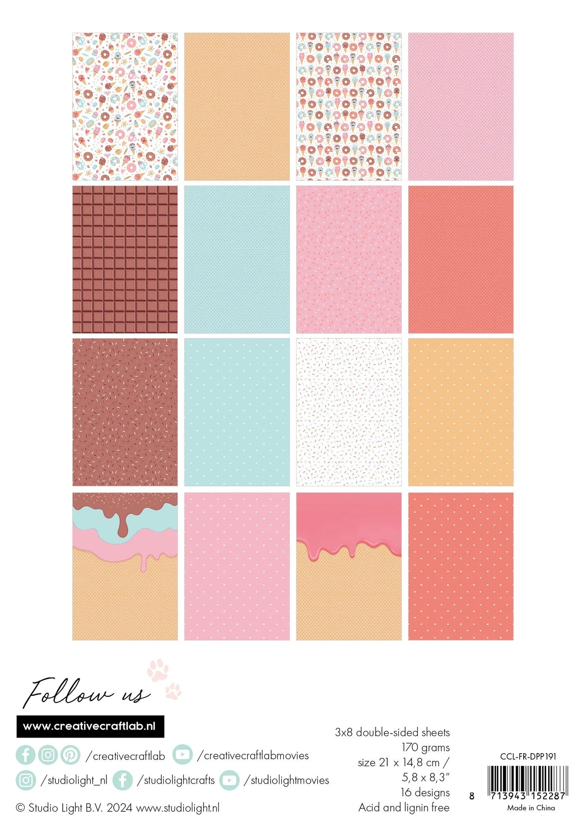 CCL Paper Pad I Scream You Scream - A5 - 5.8X8.3