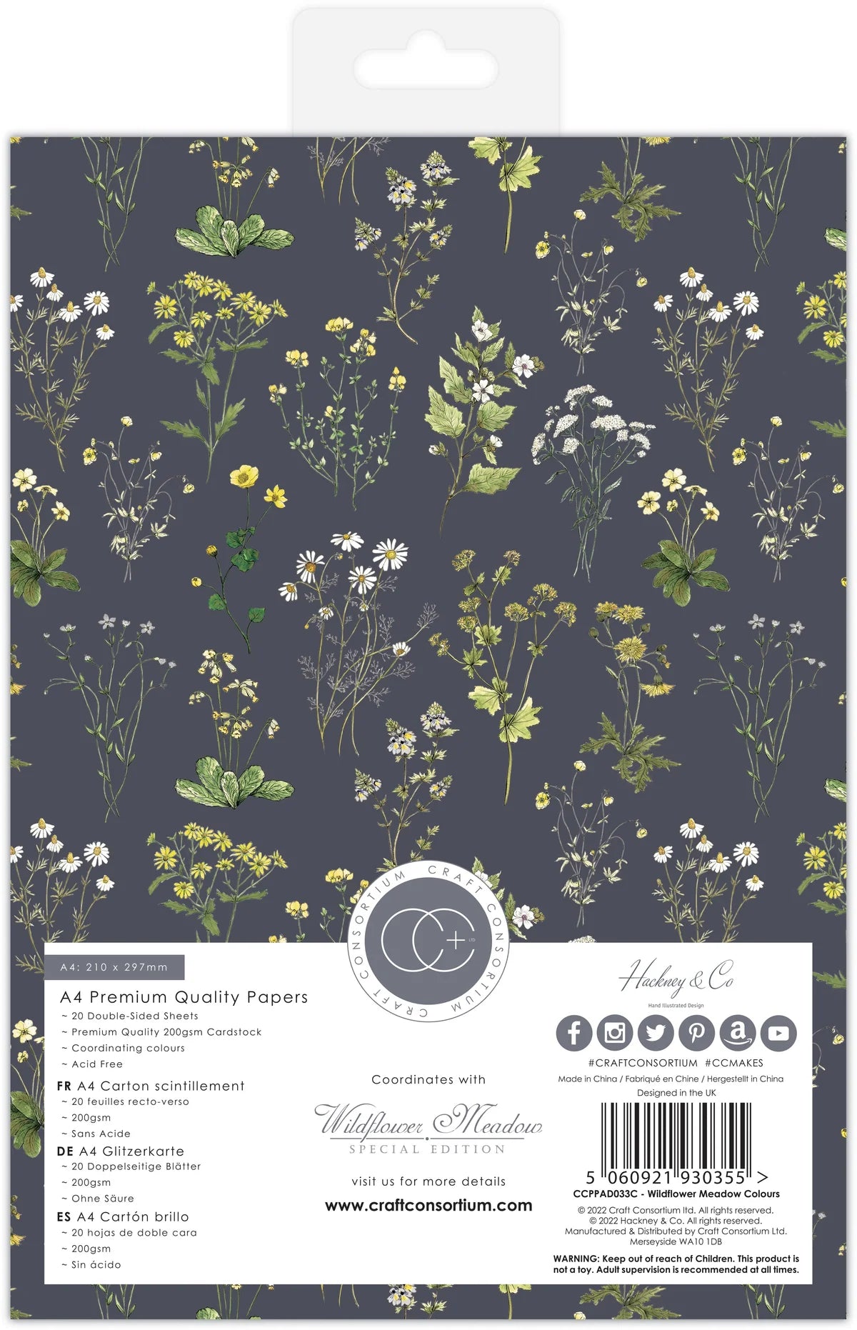 Craft Consortium Wildflower Meadow- A4