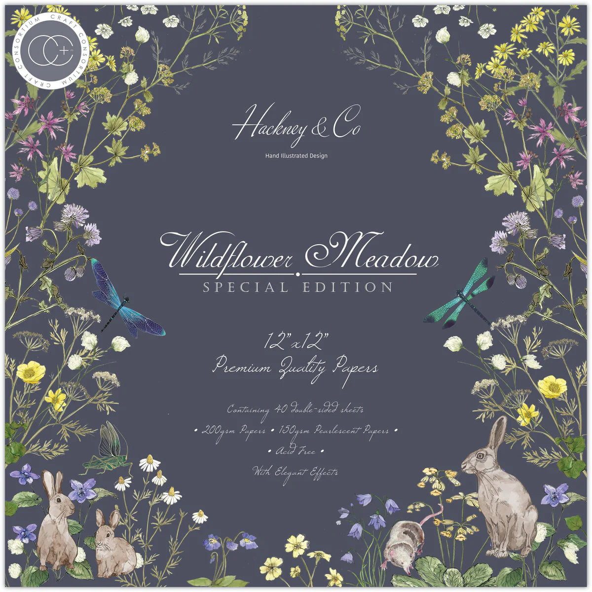 Craft Consortium Wildflower Meadow - 12x12"