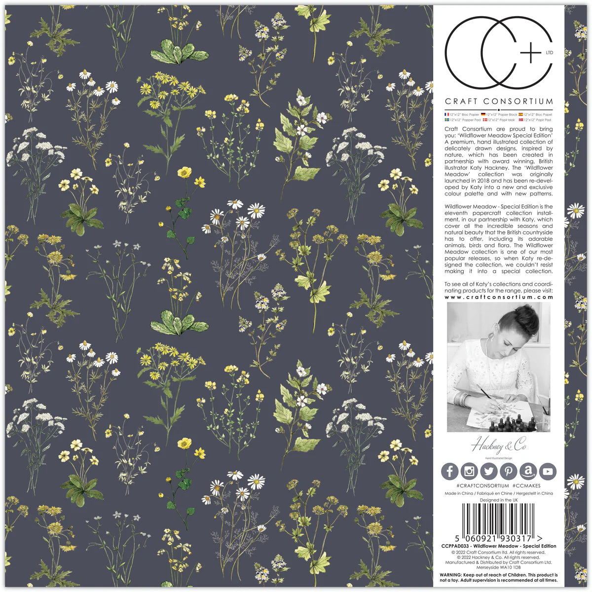 Craft Consortium Wildflower Meadow - 12x12"