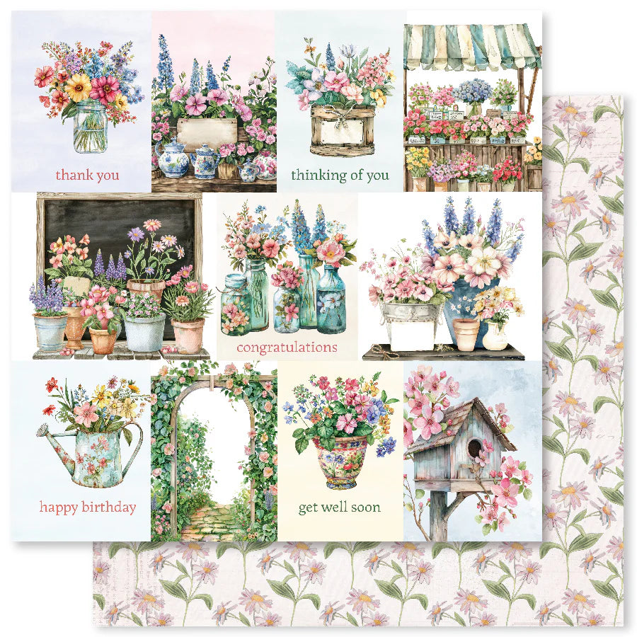Flower Shoppe 6x6 Paper Collection