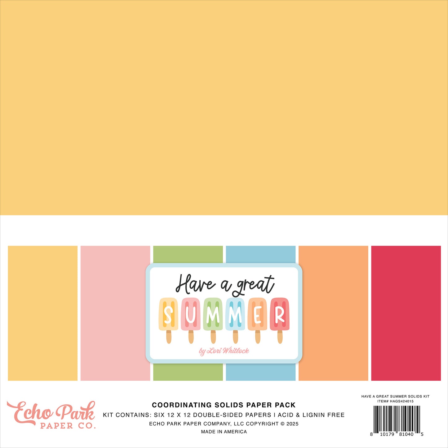 Have A Great Summer Solids Kit