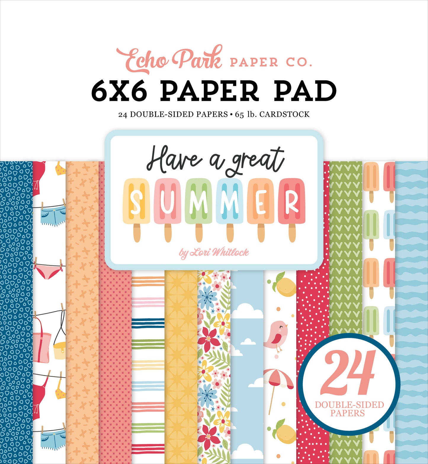 Have A Great Summer 6x6 Paper Pad