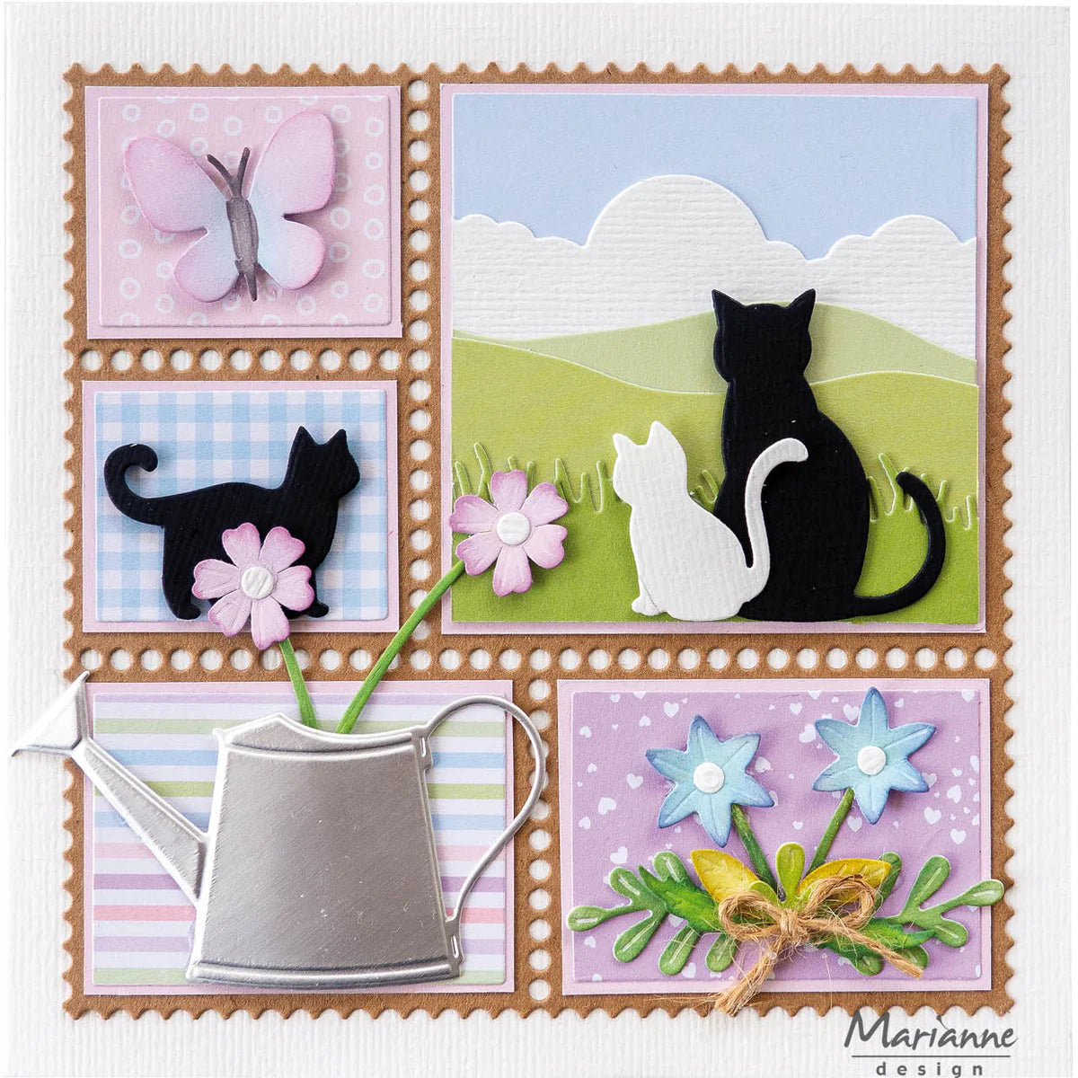 Marianne Design A4 Paper Pad - Hello Spring