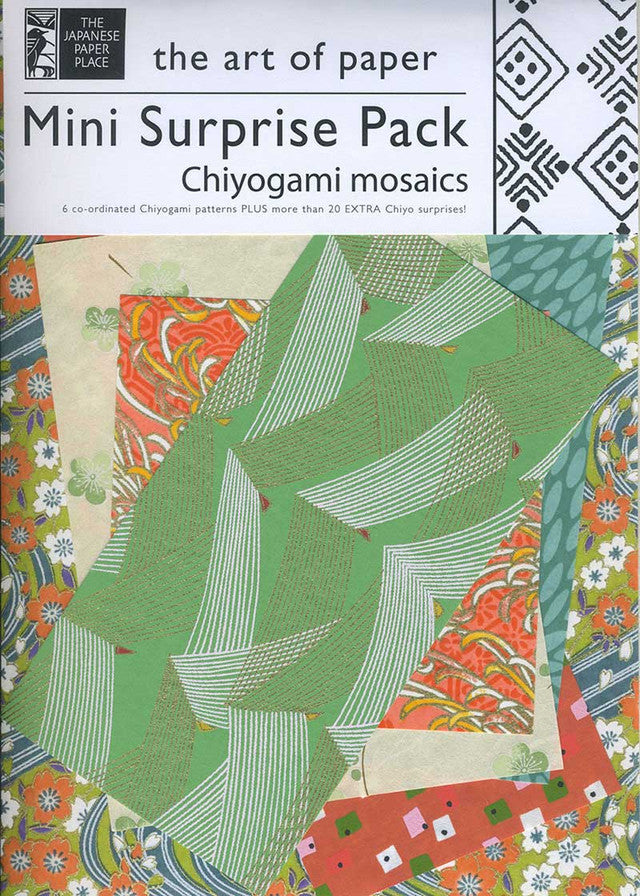 Potluck - Mini Surprise Pack Chiyogami Mosaics 6 x 8.5"