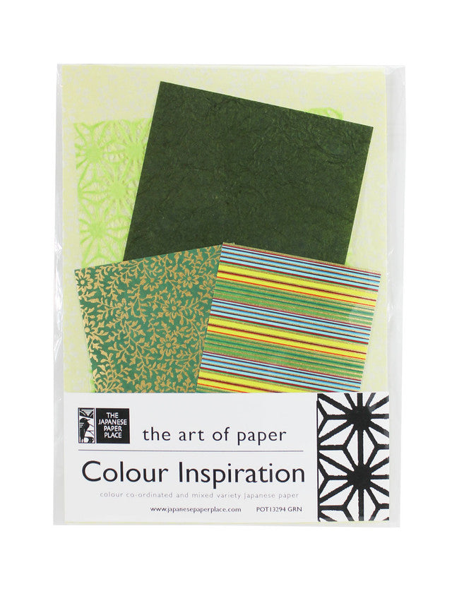 Colour Inspiration - Green 50g 6 x 8.5"