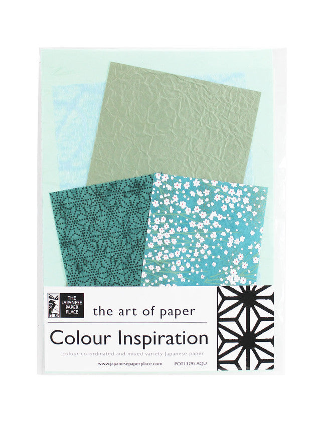 Colour Inspiration - Aqua 50g 6 x 8.5"