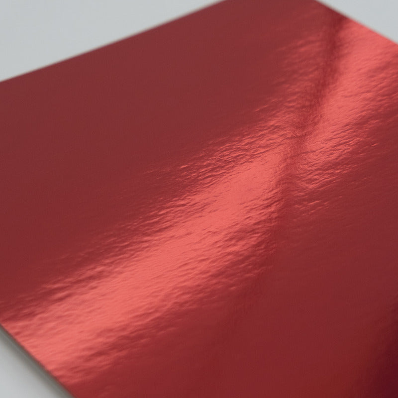 8.5X11 Whole Spectrum Foil Cardstock, Ruby (5 Sheets)
