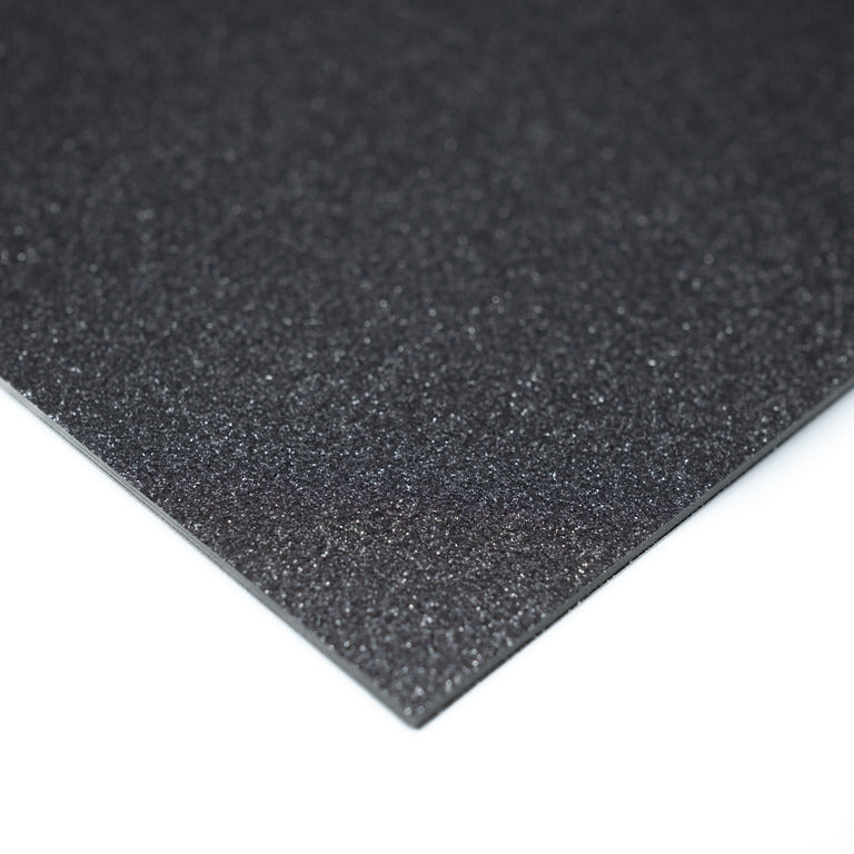 8.5x11 Whole Spectrum Glitter Cardstock, Obsidian (5 sheets)