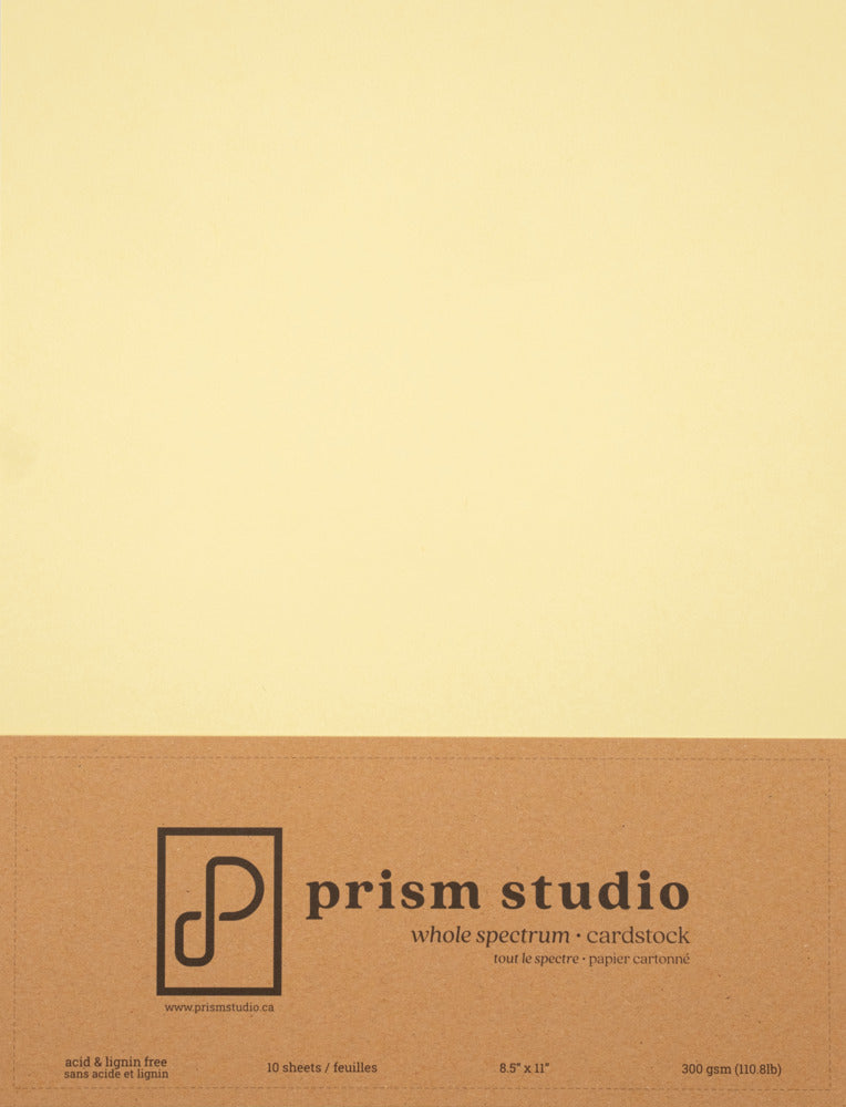 8.5X11 Whole Spectrum Smooth Cardstock, 110lb - Jessamine (10 Sheets)