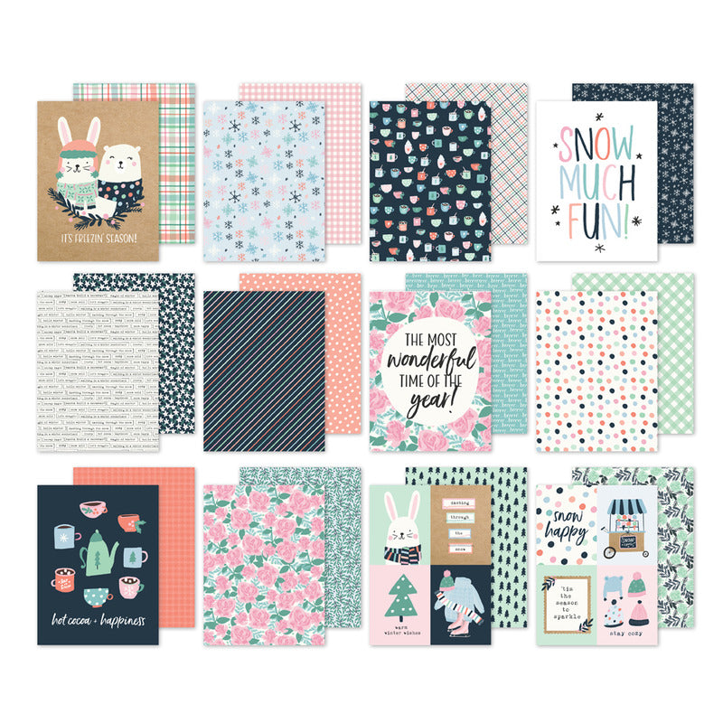 6X8 Paper Pad, Winter Wonder