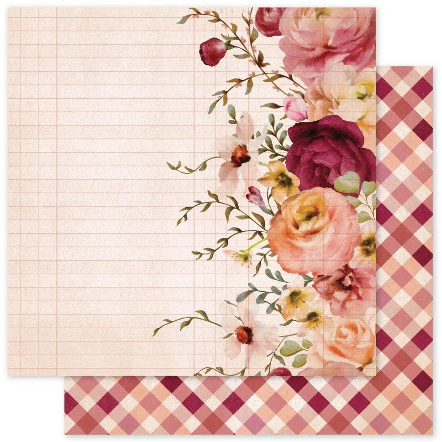 Vintage Rose Basics 6x6 Paper Collection