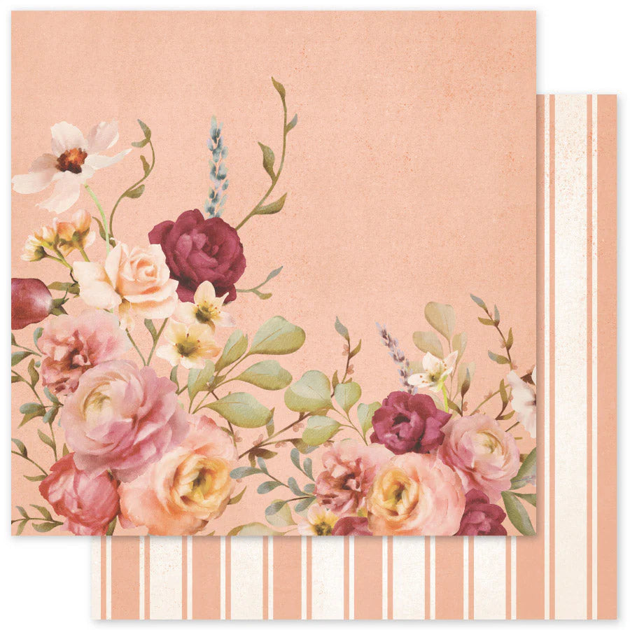 Vintage Rose Basics 6x6 Paper Collection