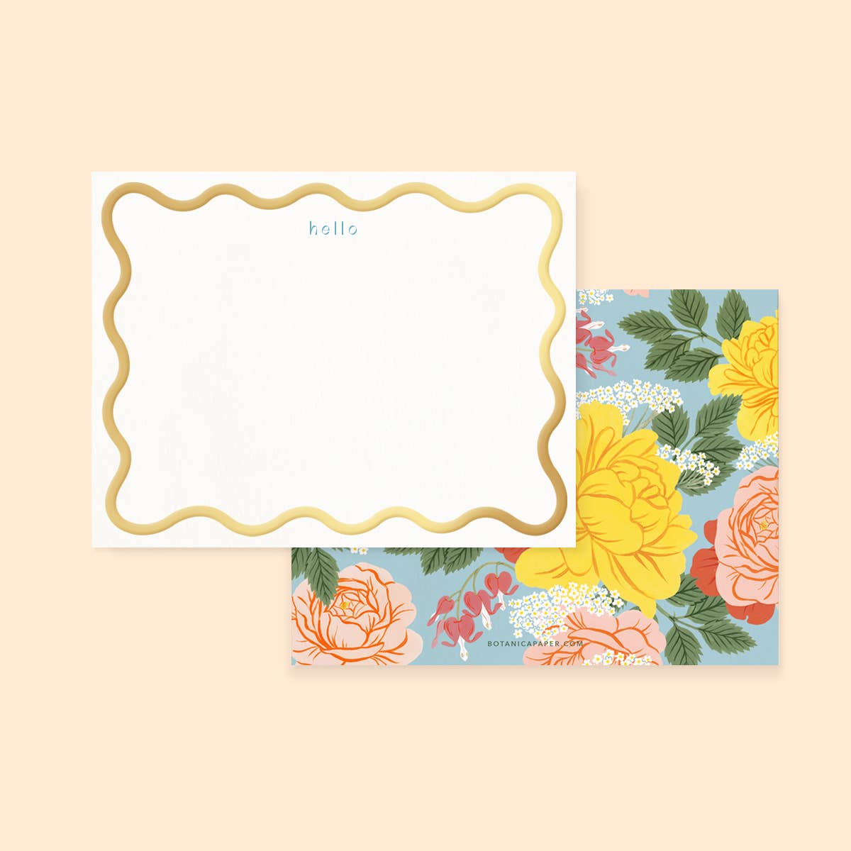 Nostalgic Florals Notecards