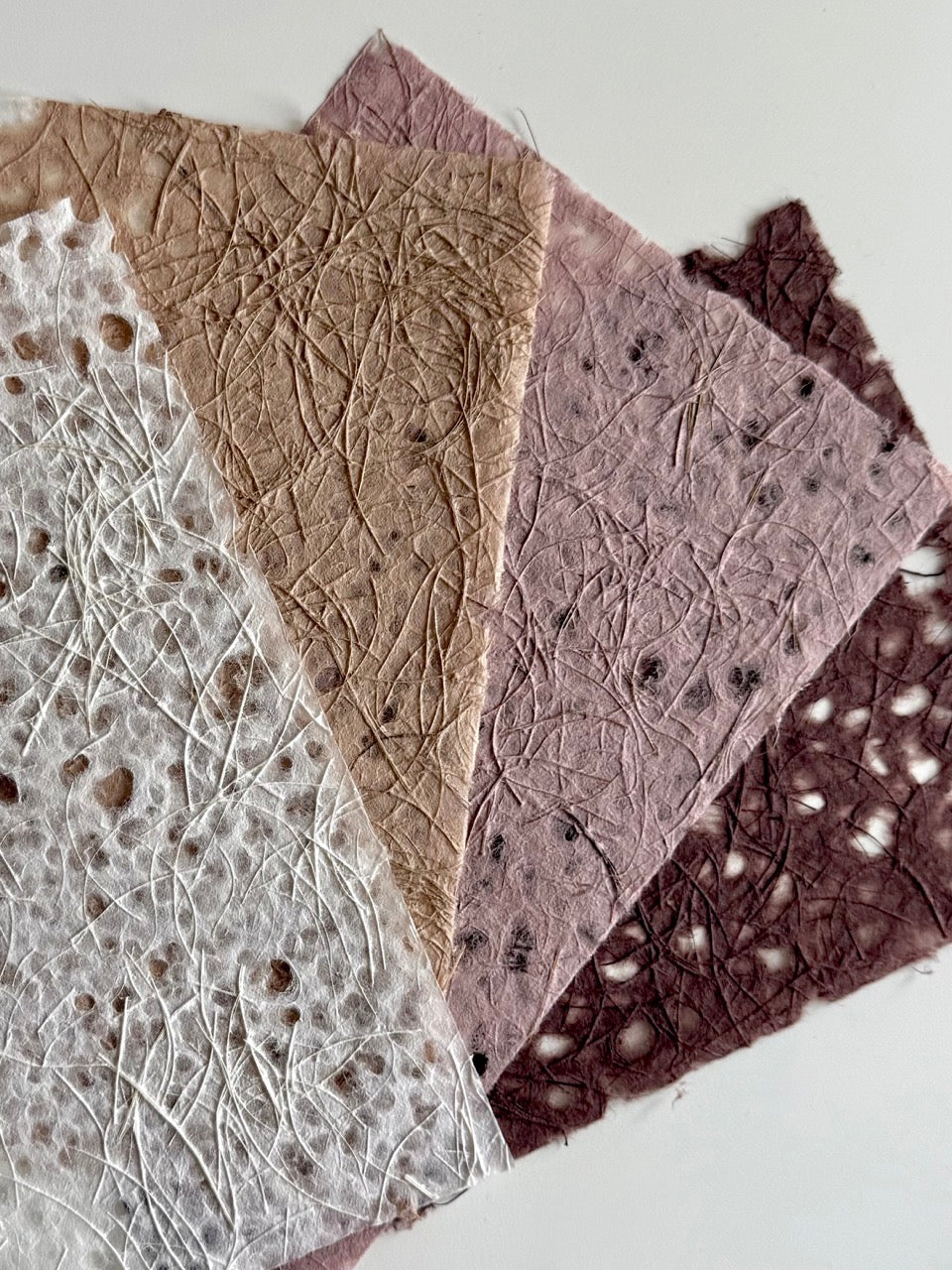 Hemp Fiber Lace Openwork Paper Pack