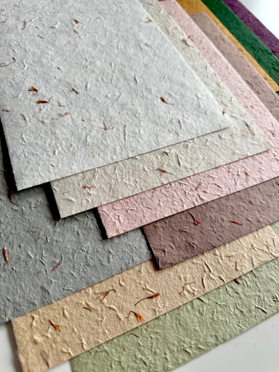 Handmade Flower Petal Paper Pack