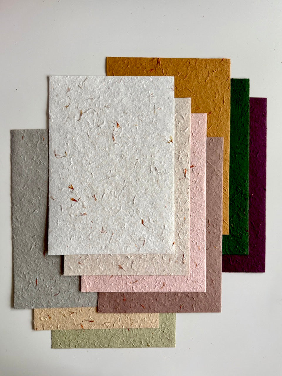 Handmade Flower Petal Paper Pack