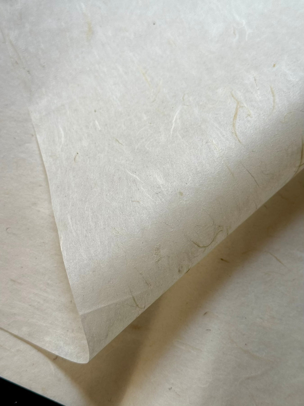 Premium Handmade Xuan Paper – Cicada Wing Mulberry Paper (清水云龙蝉翼皮纸) – 20 Sheets