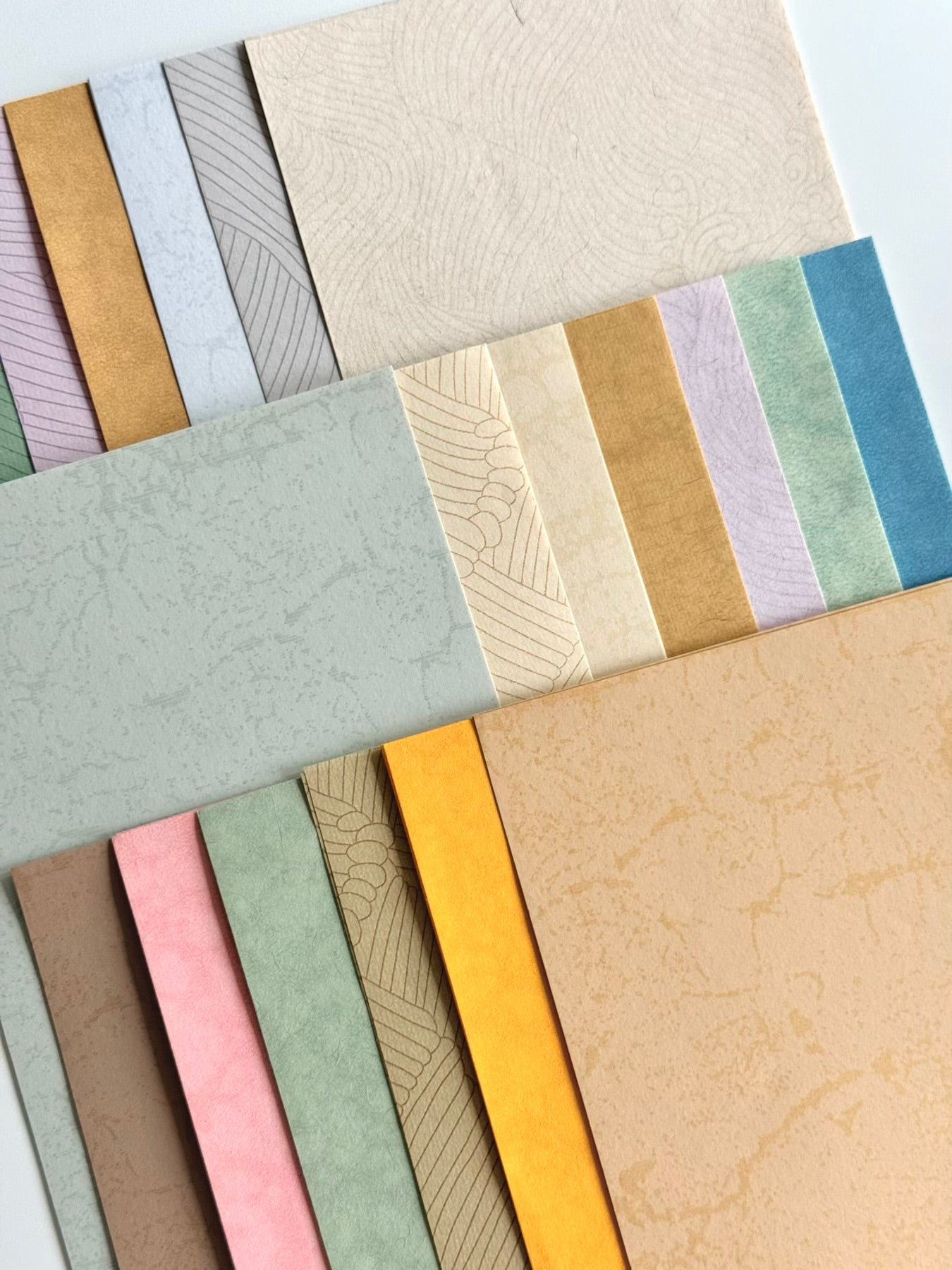 Premium Xuan Paper Sampler - Heritage Paper Sampler (古法一笔笺) - 40 Sheets