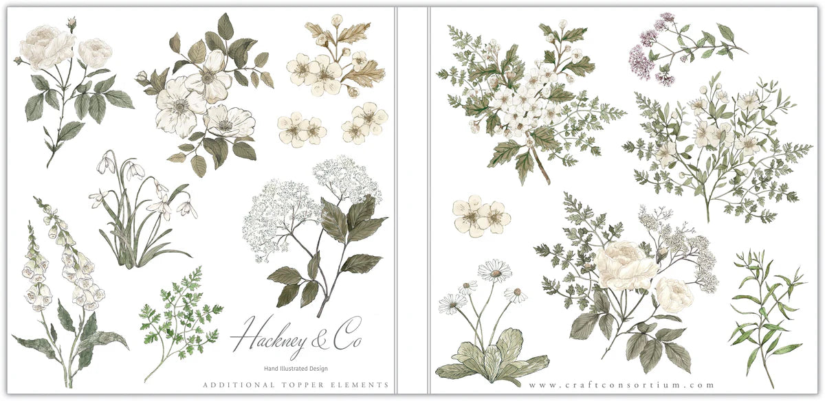 Belle Fleur - 6x6 Paper Pad