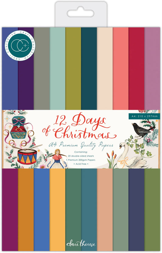 Craft Consortium 12 Days Of Christmas - A4