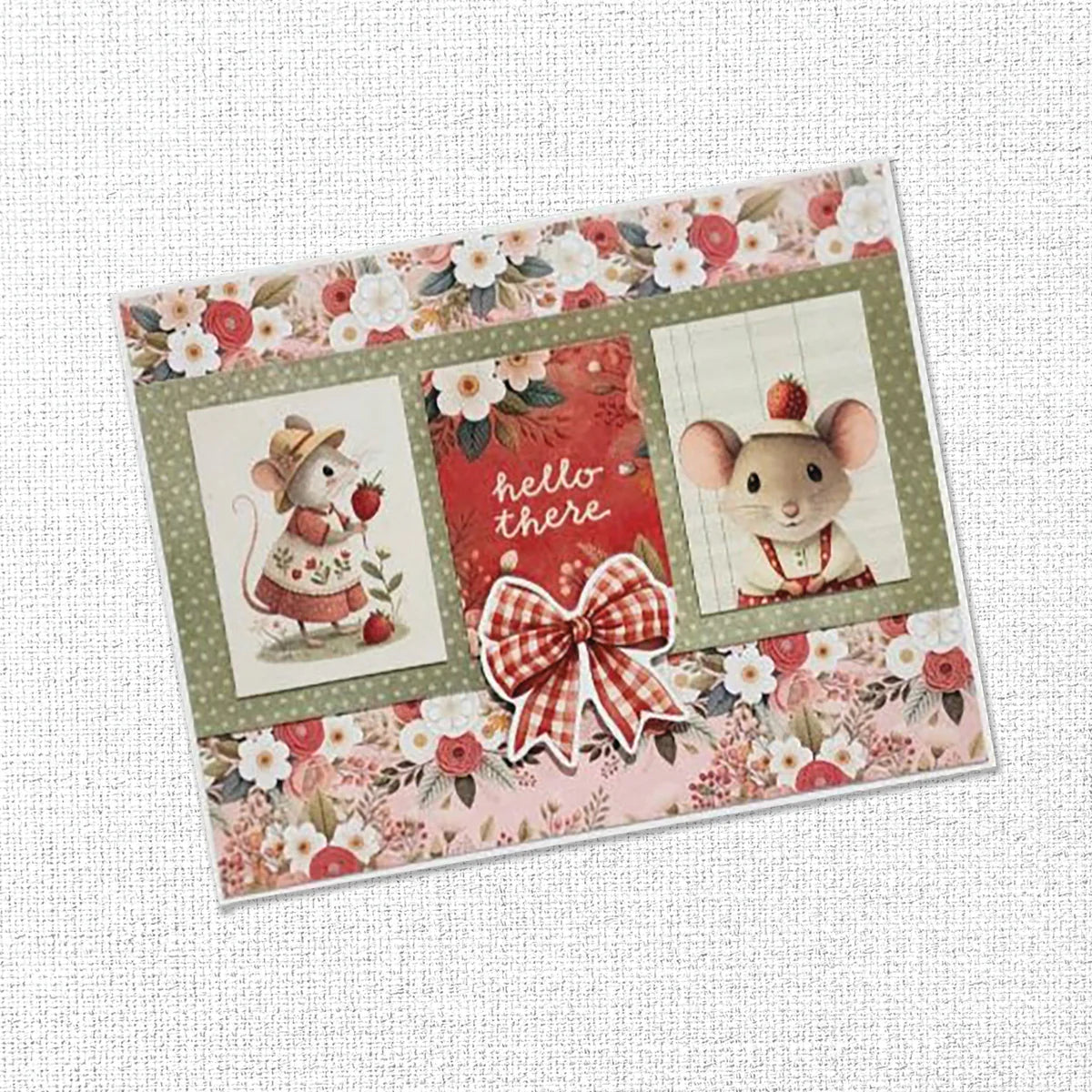 Strawberry Friends Basics 6x6 Paper Pad