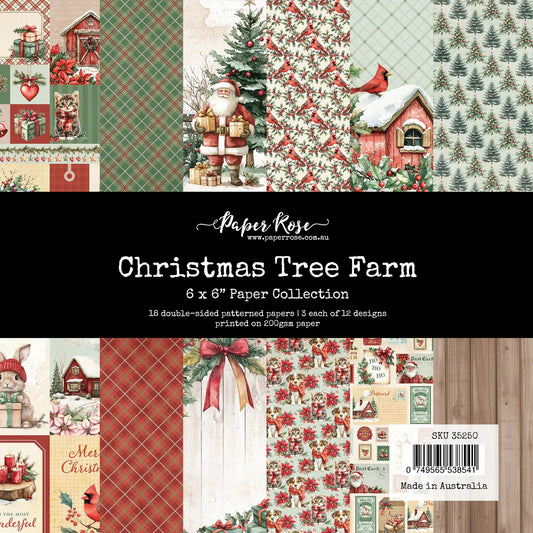 Christmas Tree Farm 6x6 Paper Pad