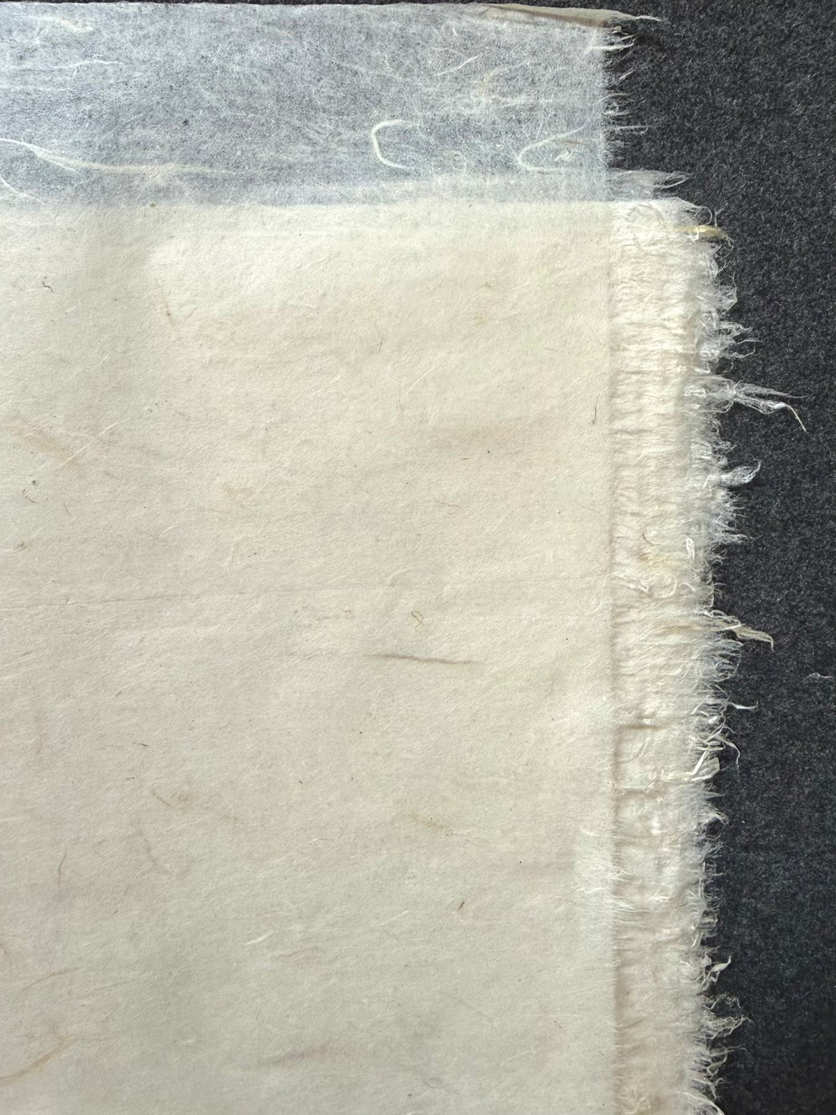 Premium Handmade Xuan Paper – Cicada Wing Mulberry Paper (清水云龙蝉翼皮纸) – 20 Sheets