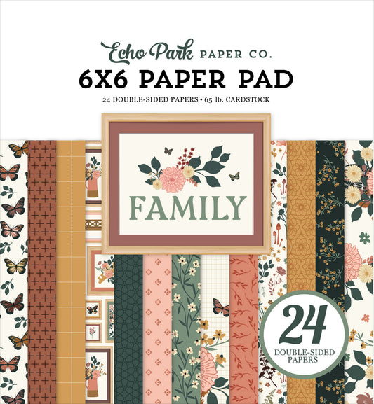 Family 6x6 Paper Pad