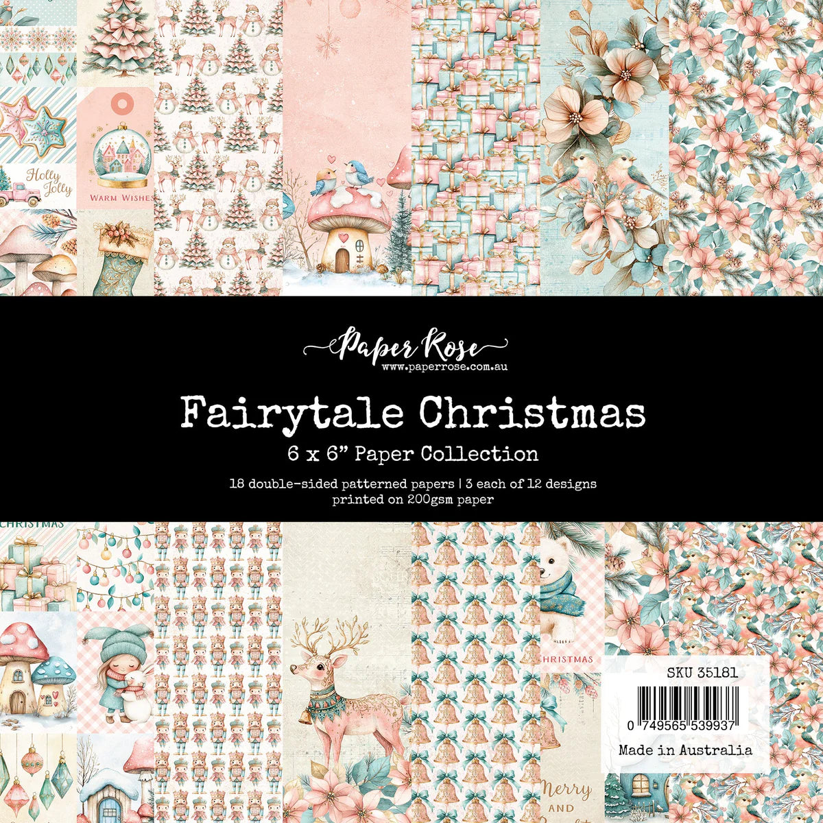 Fairytale Christmas 6x6 Paper Pad
