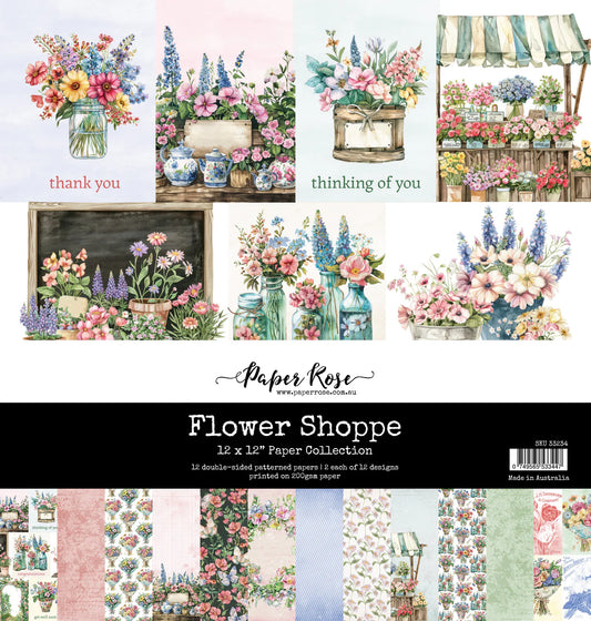 Flower Shoppe 12x12 Paper Collection