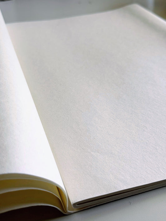 Premium Handmade Xuan Paper Sampler - Hammered Strength (特皮煮锤)-25 sheets