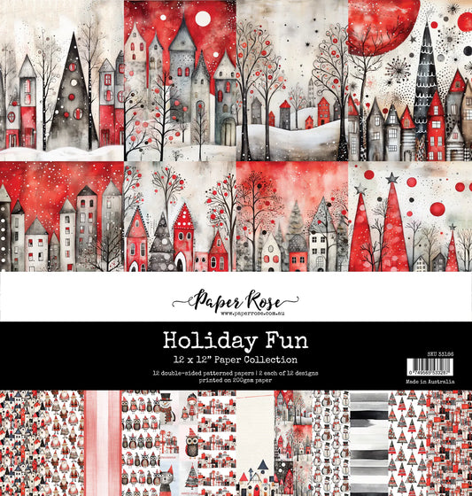Holiday Fun 12x12 Paper Collection