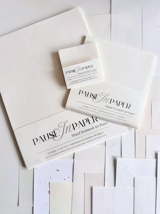 Mixed Textured Art Paper