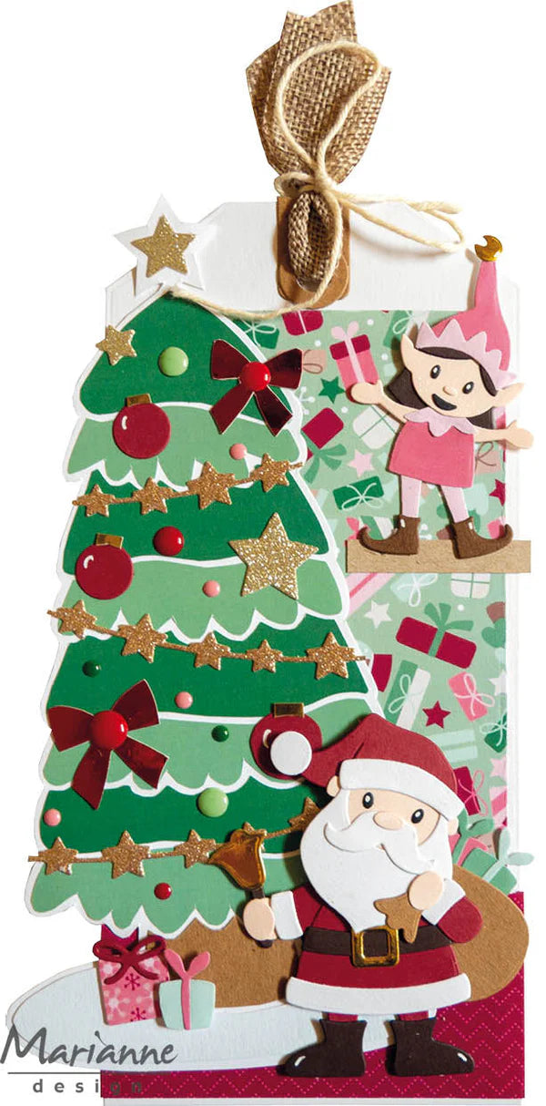 Marianne Design A4 Paper Pad - Jolly Christmas