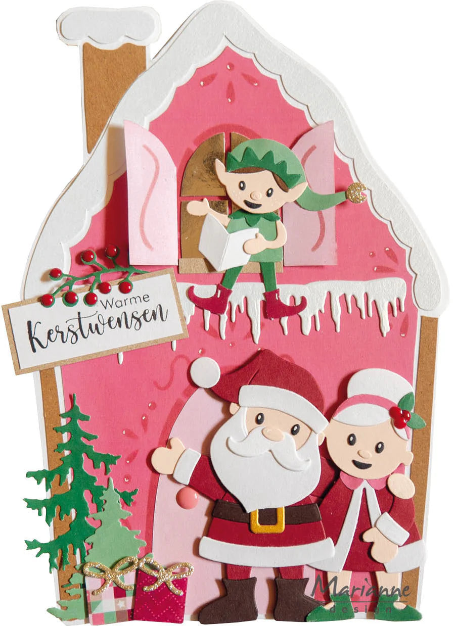 Marianne Design A4 Paper Pad - Jolly Christmas