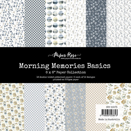 Morning Memories Basics 6x6 Paper Collection