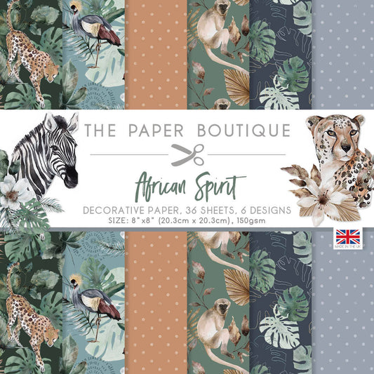 The Paper Boutique African Spirit 8x8 Paper Pad