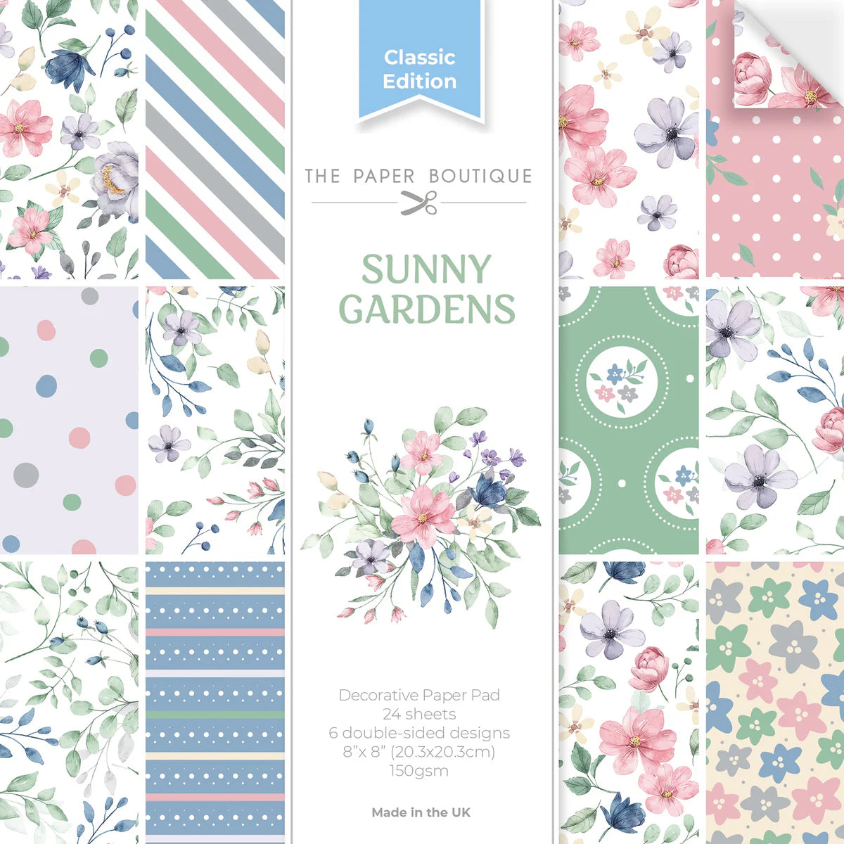 The Paper Boutique - Sunny Gardens 8x8 纸垫